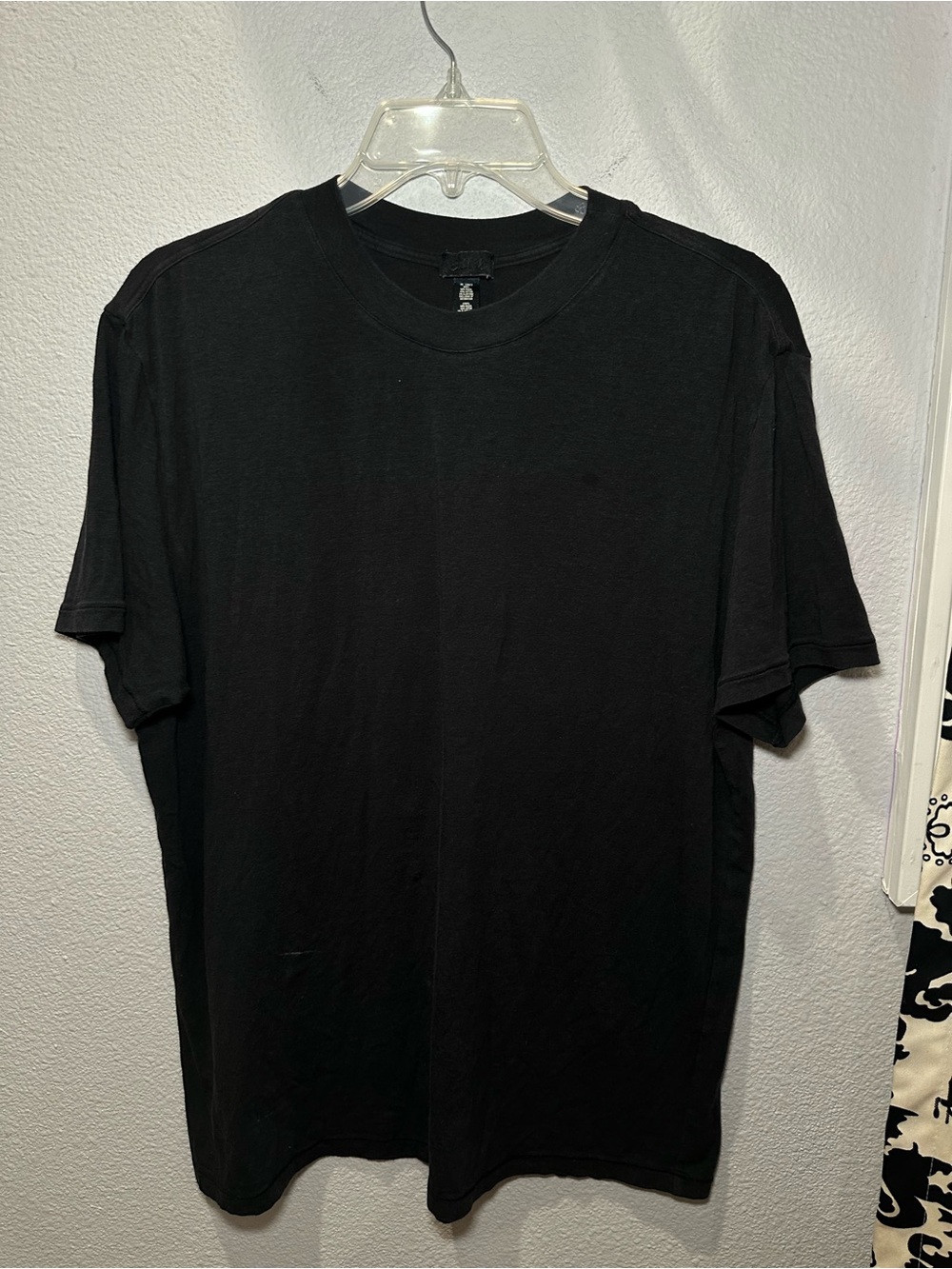 SKIMS Men’s Black Short Sleeve Crewneck T-Shirt